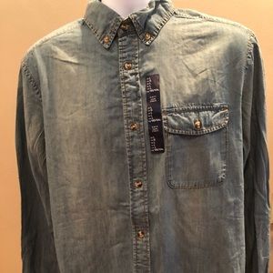 Gap jean shirt